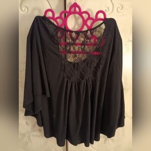Lovely Angel Wing Sleeves Top